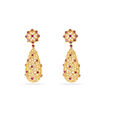 Elegant Floral Chandelier Earrings 2