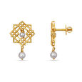 Tanishq 18 Karat Gold Earrings for Women 2