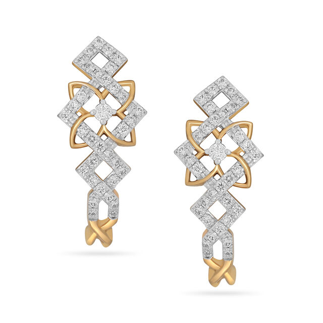 Tanishq Gold Earrings 