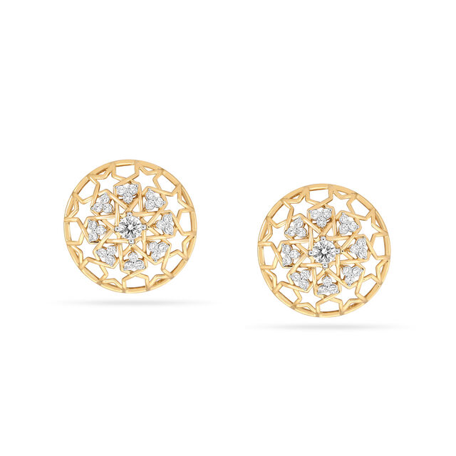 Tanishq Gold Earrings 