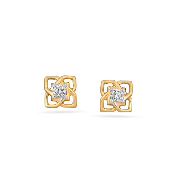 Tanishq Gold Earrings 