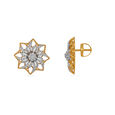 Tanishq 18 Karat Diamond Earrings for Women 2