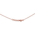Tanishq 18 Karat Diamond Pendant with Chain and Earrings Set for Women 5
