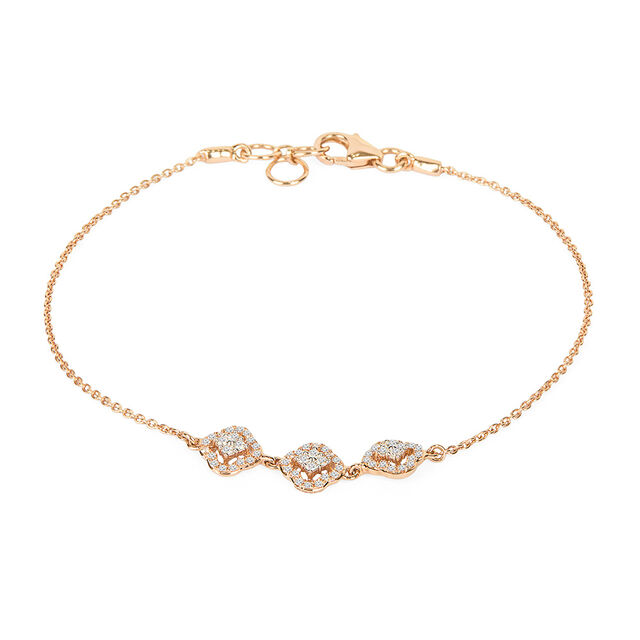 Tanishq 18KT Diamond Bracelet for Women 