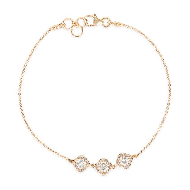 Tanishq 18KT Diamond Bracelet for Women 3