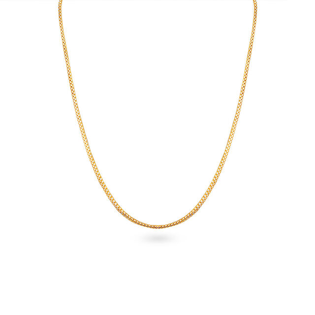 Tanishq 18 Karat Gold Chain for Women