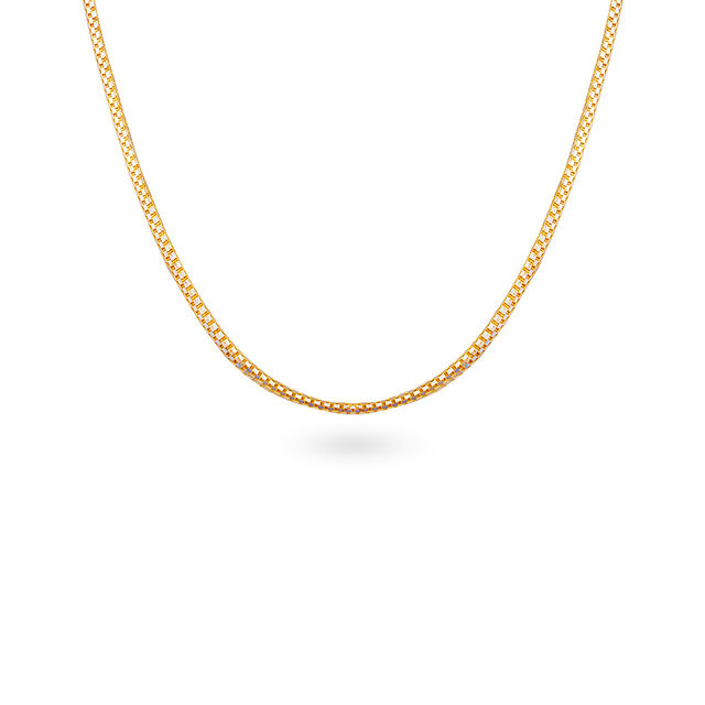 Tanishq 18 Karat Gold Chain for Women