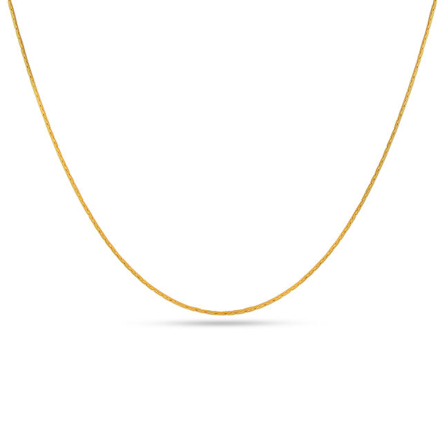 Tanishq 18 Karat Gold Chain for Women 2