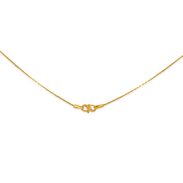 Tanishq 18 Karat Gold Chain for Women 4