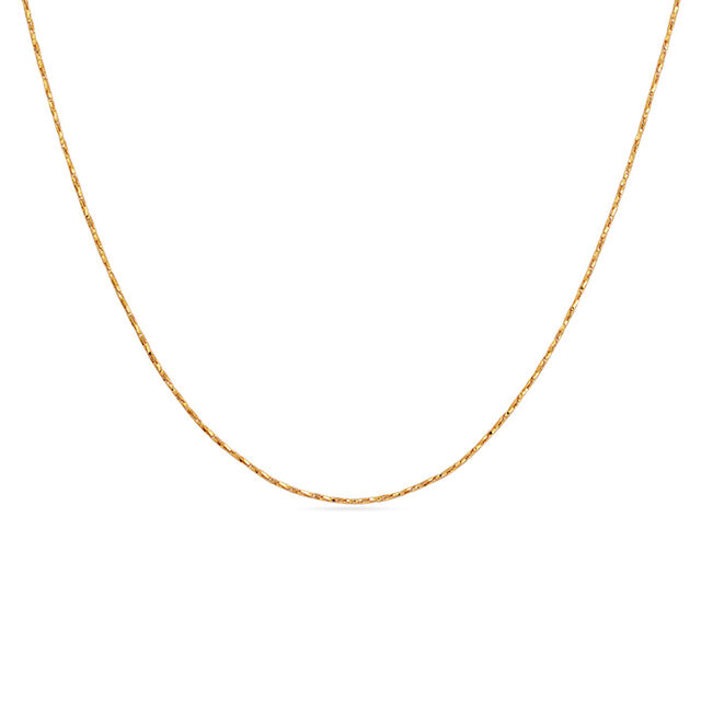 Tanishq 18 Karat Gold Chain for Women 3