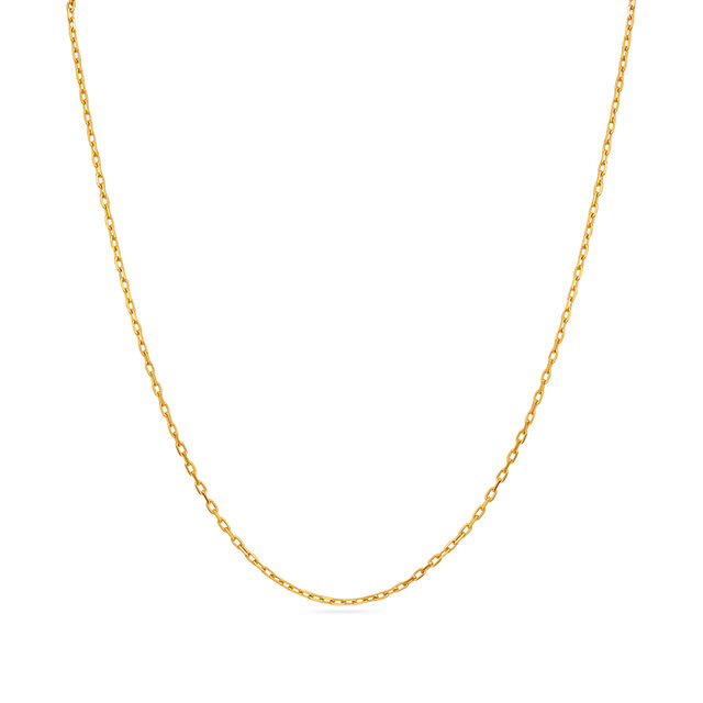 Tanishq 18 Karat Gold Chain for Women 