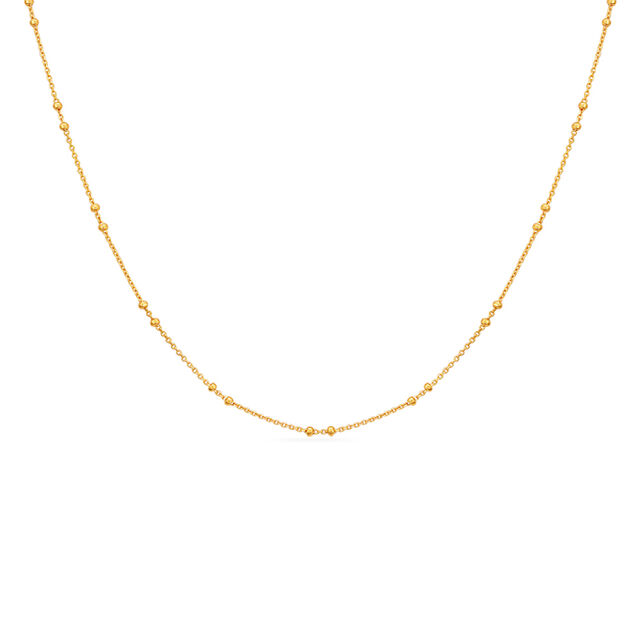 Tanishq 18 Karat Gold Chain for Women 