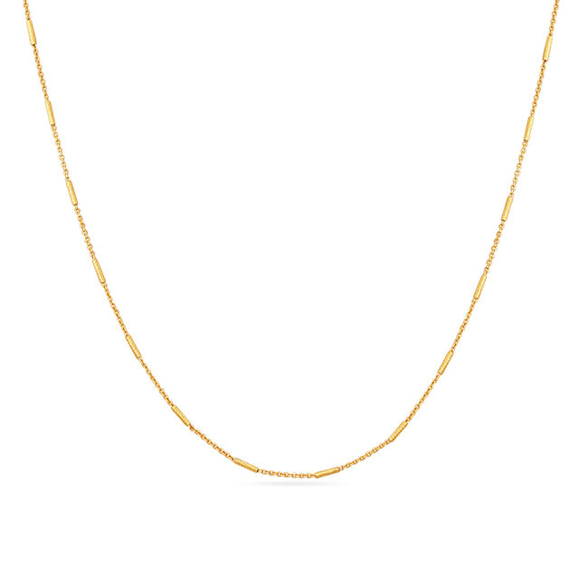 Tanishq 18 Karat Gold Chain for Women 