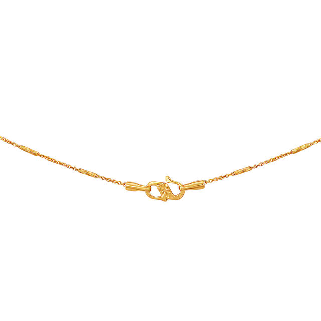 Tanishq 18 Karat Gold Chain for Women 3