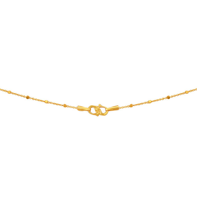 Tanishq 18 Karat Gold Chain for Women 3
