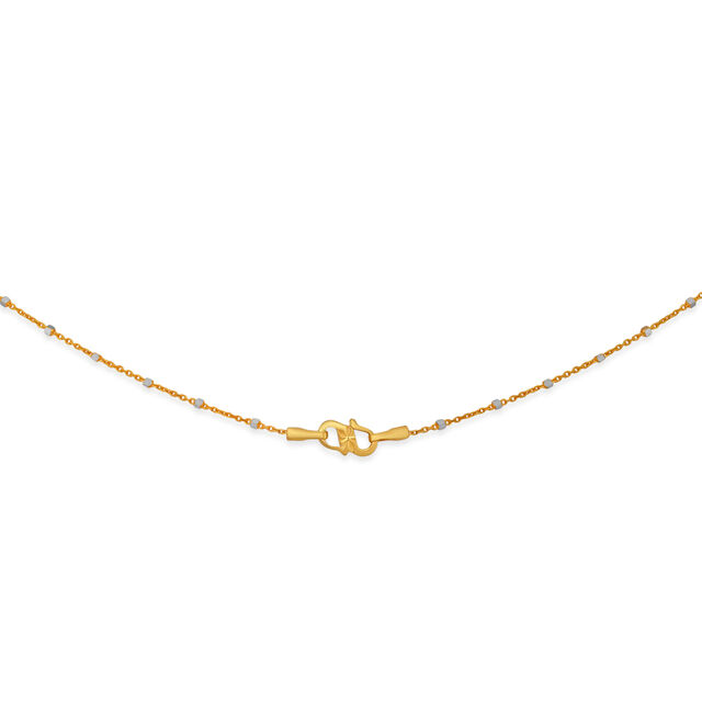 Tanishq 18 Karat Gold Chain for Women 4