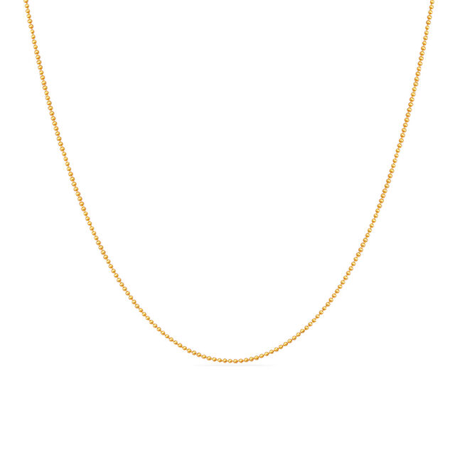 Tanishq 18 Karat Gold Chain for Women 