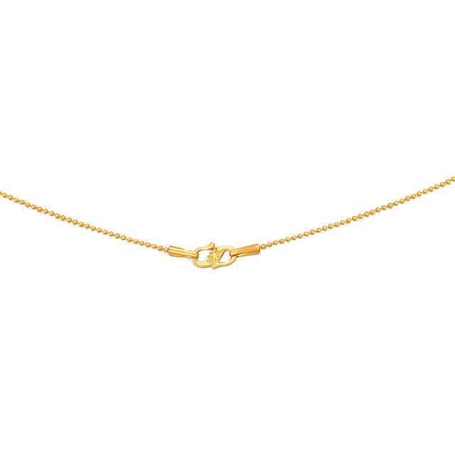 Tanishq 18 Karat Gold Chain for Women 3