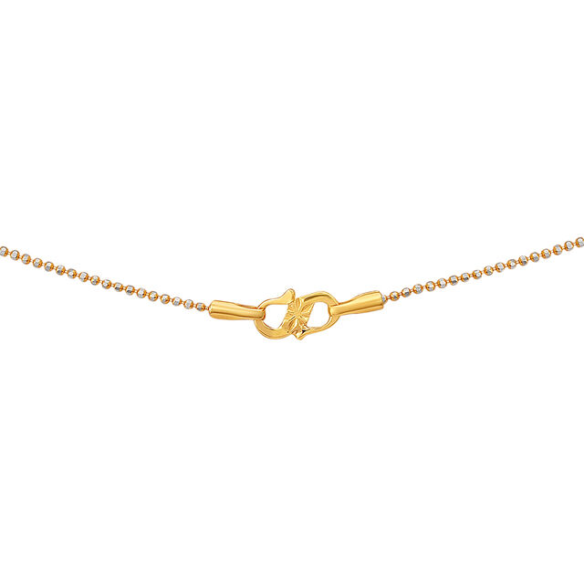 Tanishq 18 Karat Gold Chain for Women 3