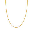 18 karat Gold Diamond-Cut Parisian Wheat Chain Necklace 