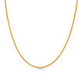 18 karat Gold Diamond-Cut Parisian Wheat Chain Necklace 2