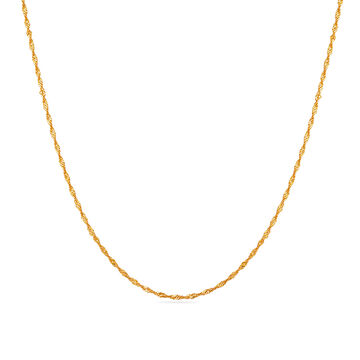 Tanishq 18 Karat Gold Chain for Women