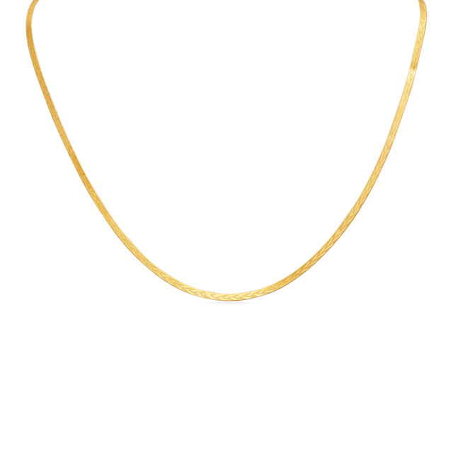 Tanishq 18 Karat Gold Chain for Women 