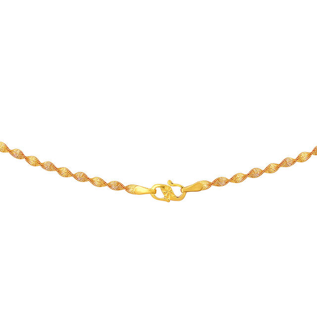Tanishq 18 Karat Gold Chain for Women