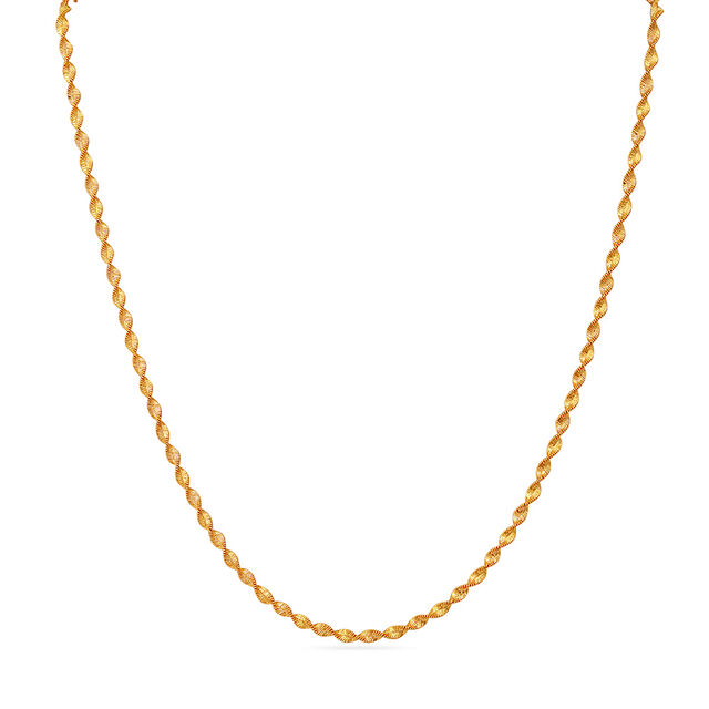 Tanishq 18 Karat Gold Chain for Women