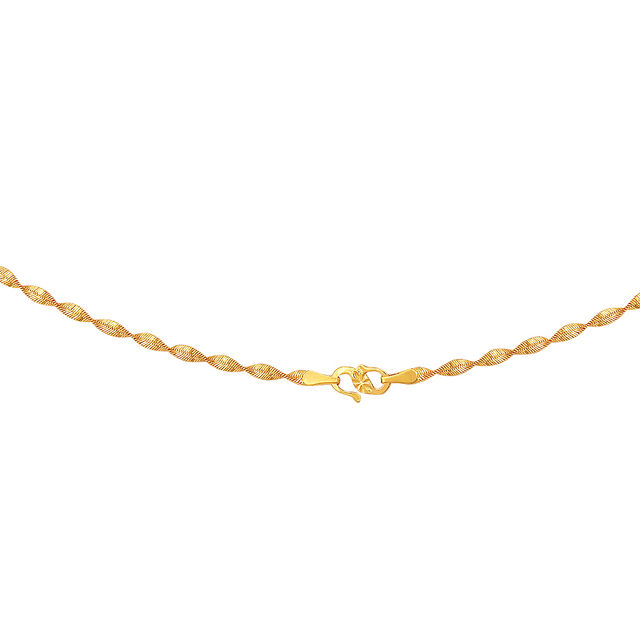 Tanishq 18 Karat Gold Chain for Women 2