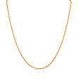 Tanishq 18 Karat Gold Chain for Women 3