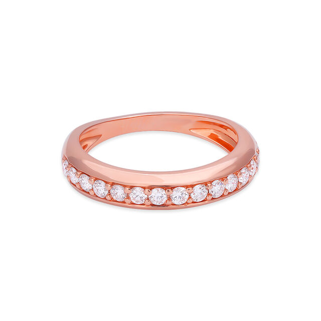 Tanishq 18 Karat Diamond Finger Ring for Women