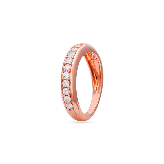 Tanishq 18 Karat Diamond Finger Ring for Women