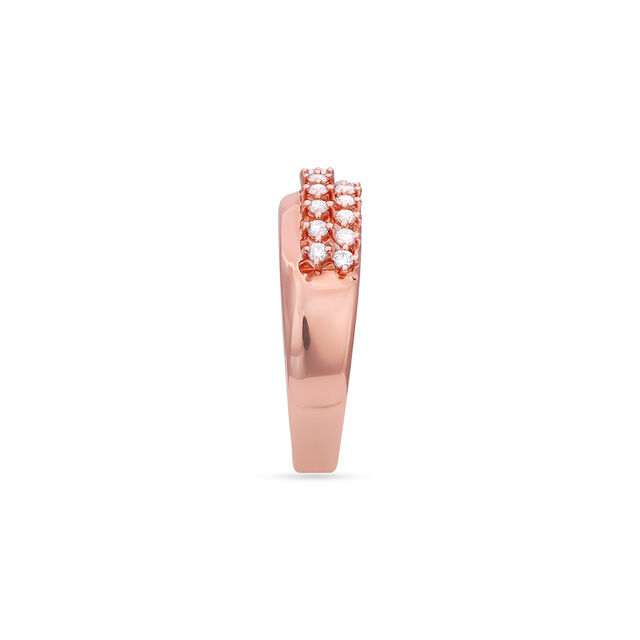 Tanishq 18 Karat Diamond Finger Ring for Women