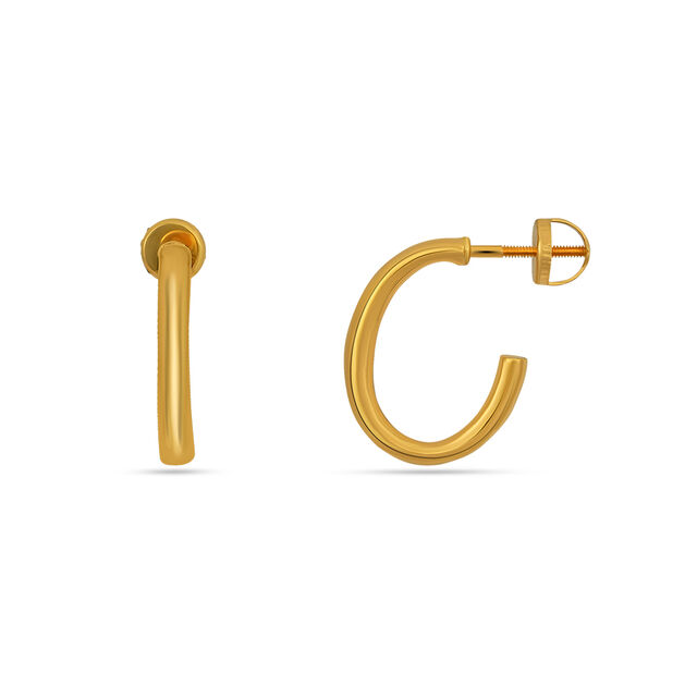 Tanishq 18 Karat Gold Earrings for Women 2