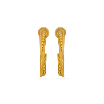 Tanishq 18 Karat Gold Earrings for Women