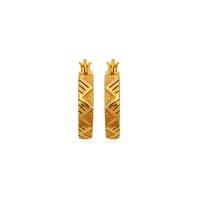 Tanishq 18 Karat Gold Earrings for Women 