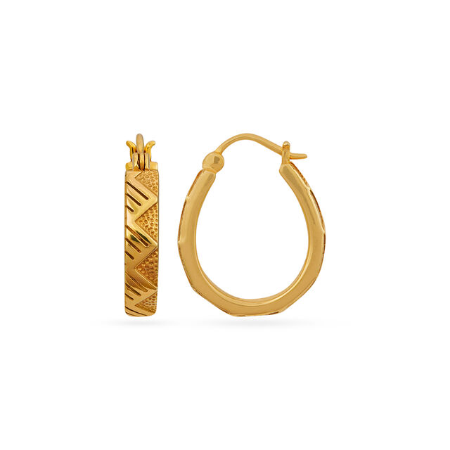Tanishq 18 Karat Gold Earrings for Women 2