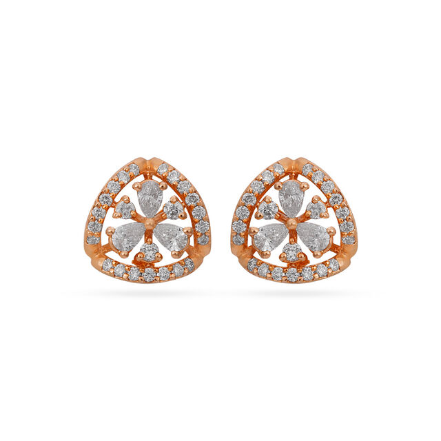 Tanishq 18 Karat Diamond Earrings for Women 