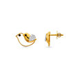 Tanishq 18 Karat Diamond Earrings for Women 2