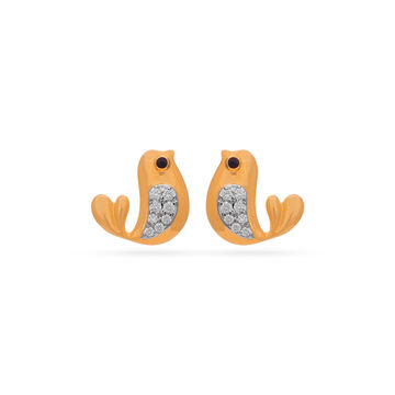 Tanishq 18 Karat Diamond Earrings for Women