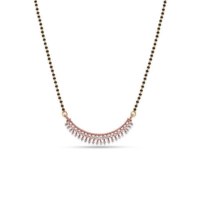 Tanishq 18 Karat Diamond Mangalsutra for Women 2