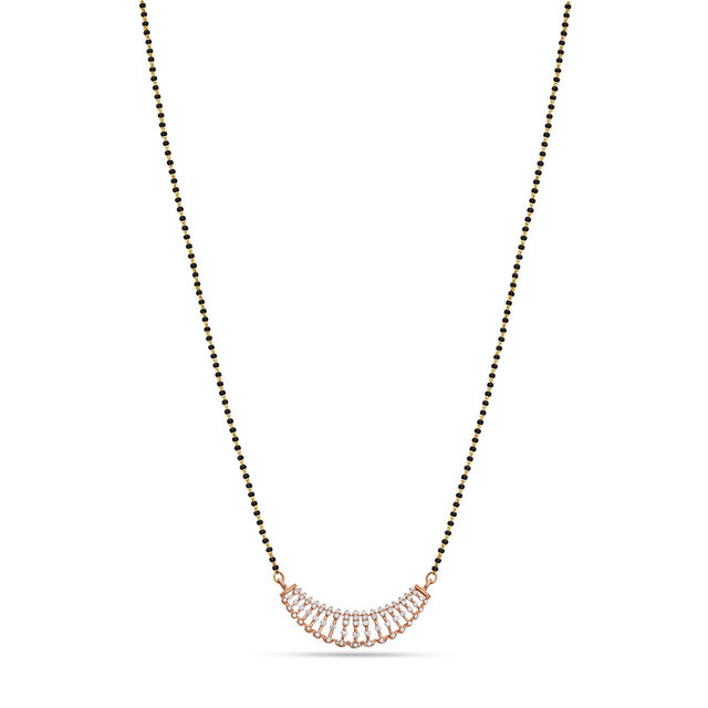Tanishq 18 Karat Diamond Mangalsutra for Women 