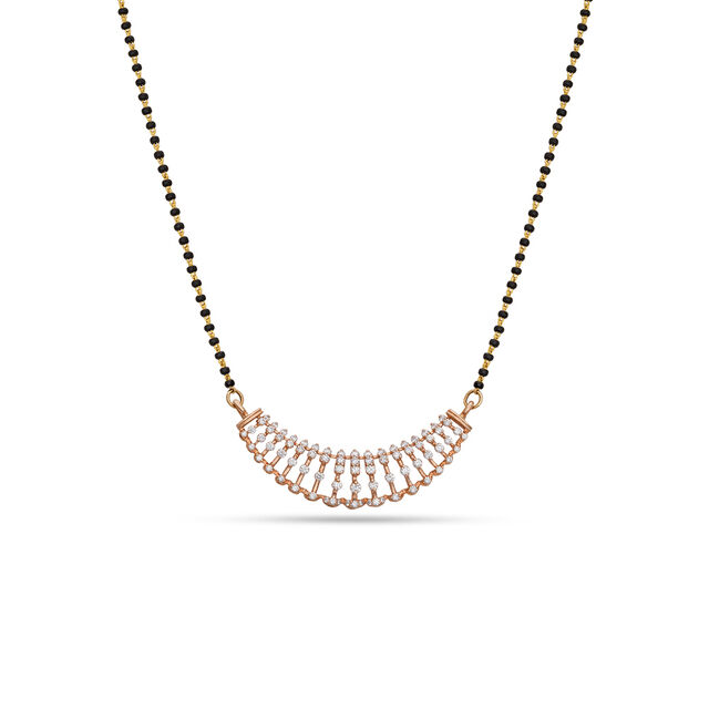 Tanishq 18 Karat Diamond Mangalsutra for Women 2