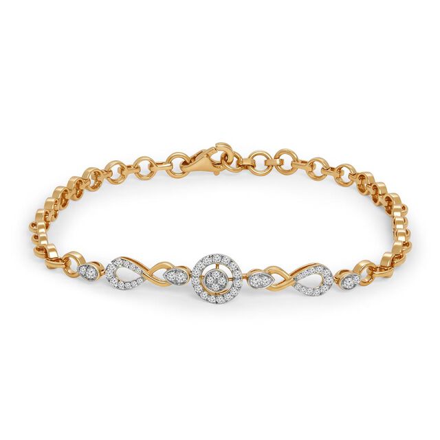 Tanishq 18KT Diamond Bracelet 