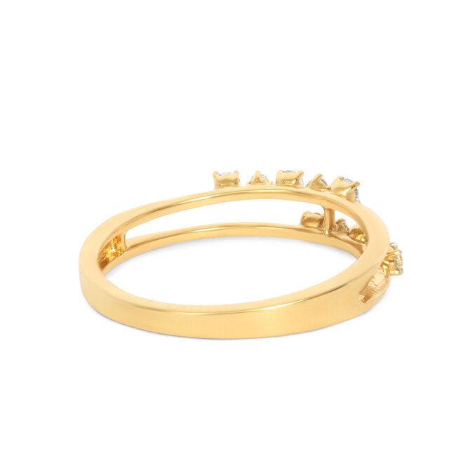 Tanishq 18KT Diamond Finger Ring 4
