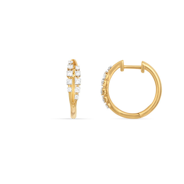 Tanishq 18KT Diamond Earrings 2