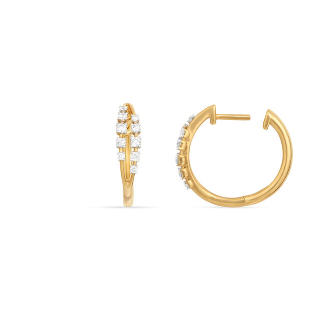 Tanishq 18KT Diamond Earrings 3