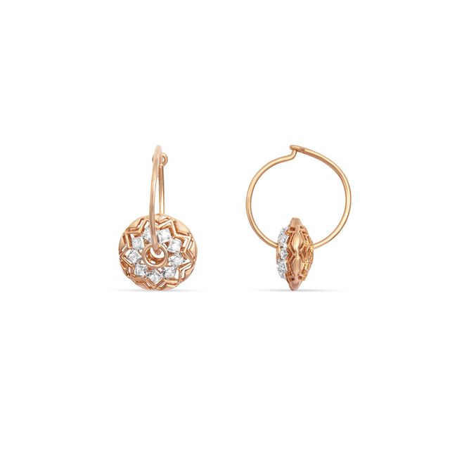 Tanishq 18KT Diamond Earrings 2