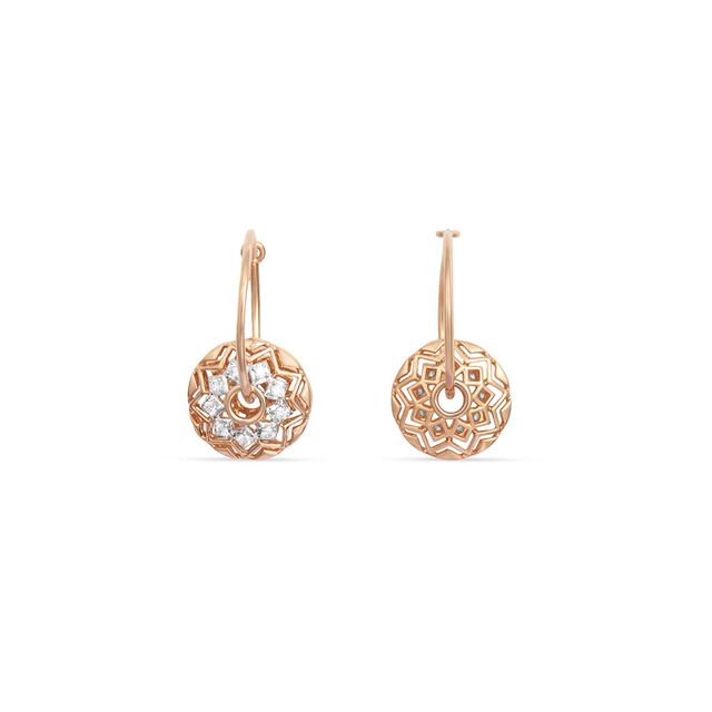 Tanishq 18KT Diamond Earrings 4